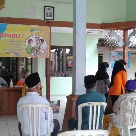 SEMANGATNYA POSBINDU DI DESA LEBUAWU